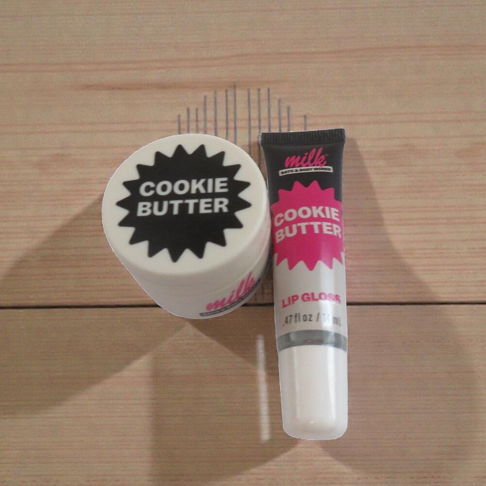 Bath & Body Works x Milk Bar - Cookie Butter Lip Gloss & Lip Mask, NWT